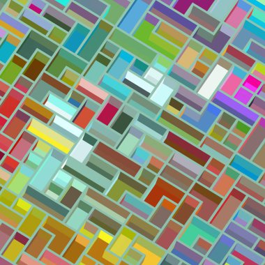 Geometrik desenli soyut doku