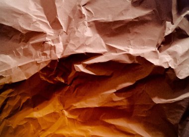 Buruşmuş kağıt dokusu arkaplanı.