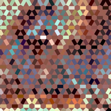 mozzarella ile soyut geometrik desen