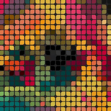 modern soyut geometrik desen arka plan