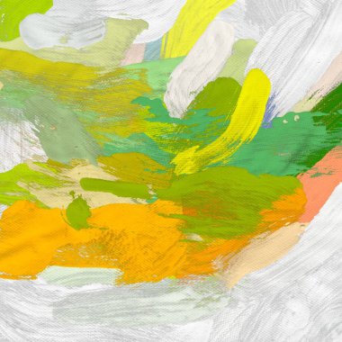 Tuval üzerine yağlıboya, Soyut sanat dokusu. Renkli doku. Modern sanat eserleri. Yağlı boya darbeleri. Fırça darbeleri