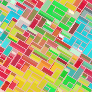 Geometrik desenli soyut doku