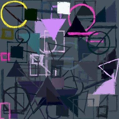 modern soyut geometrik desen arka plan