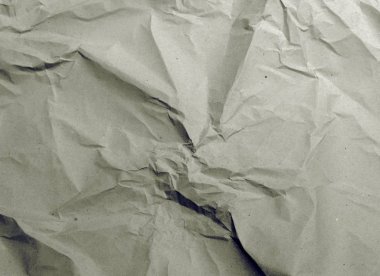 Buruşmuş beyaz kağıt arkaplan dokusu