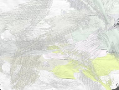 Beyaz arka planda yeşil boya