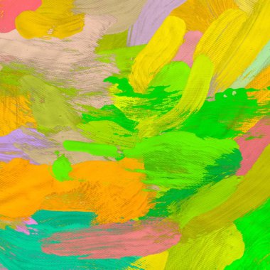 Tuval üzerine yağlıboya, Soyut sanat dokusu. Renkli doku. Modern sanat eserleri. Yağlı boya darbeleri. Fırça darbeleri