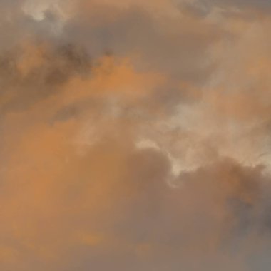 Bulanıklık güzel gün batımı gökyüzü ve bulutlar. Minimal kavram. pastel tonları.