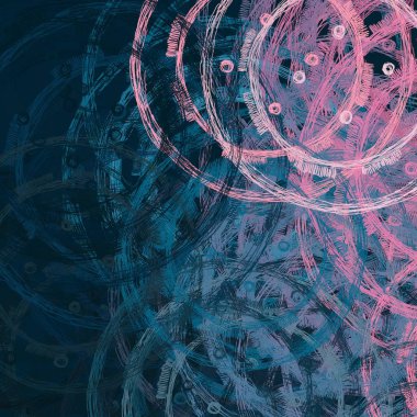 boşluklu soyut fraktal arkaplan