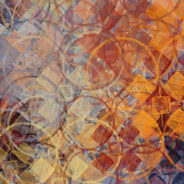 sonbahar yaprakları soyut desen