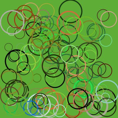 daire elemanları ile vektör arka plan