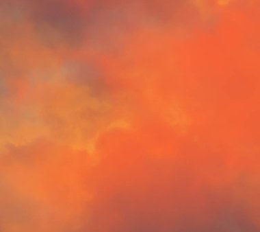 Akşam arka planında bulanık gökyüzü