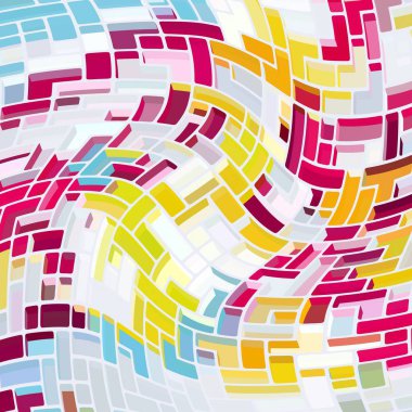 Geometrik desenli soyut doku