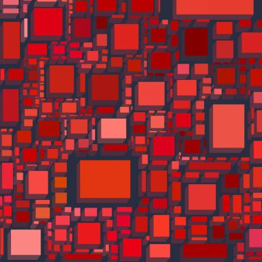 Soyut sanat dokusu. Kareler ile renkli doku. Modern sanat eserleri. Renkli görüntü