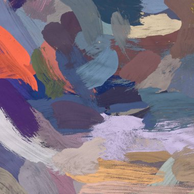 Tuval üzerine yağlıboya, Soyut sanat dokusu. Renkli doku. Modern sanat eserleri. Yağlı boya darbeleri. Fırça darbeleri