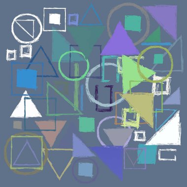 Geometrik desenli soyut arkaplan