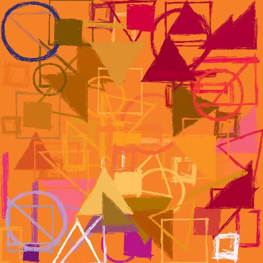 modern soyut geometrik desen arka plan