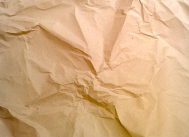 Buruşmuş kağıt dokusu arkaplanı.