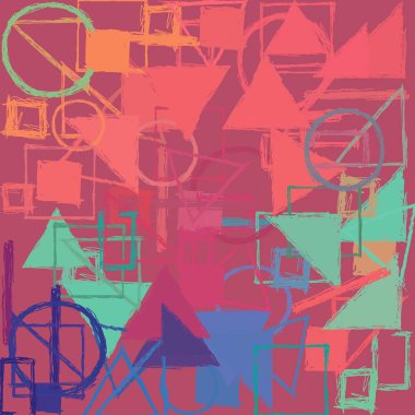 modern soyut geometrik desen arka plan