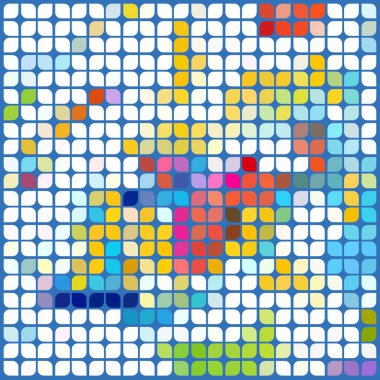 Geometrik desenli soyut arkaplan