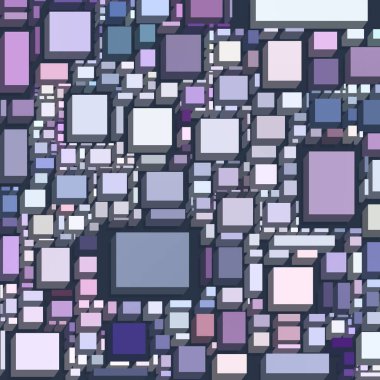 kareler ile modern dikişsiz desen