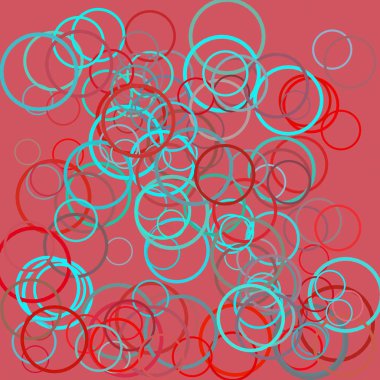 daire elemanları ile vektör arka plan