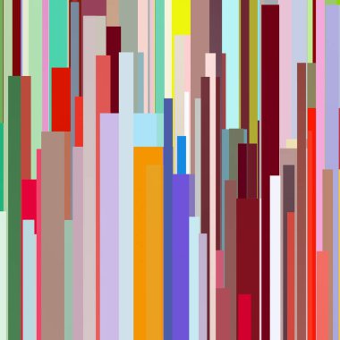 Beyaz arkaplanda renkli kalemler