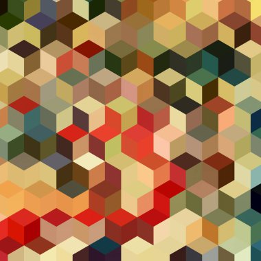 Geometrik desenlerle soyut sanat dokusu