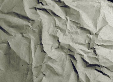 Buruşmuş kağıt dokusu arkaplanı.