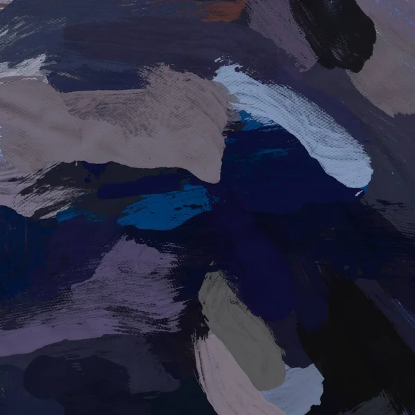 Tuval el yapımı yağlıboya. Renkli doku. Fırça darbeleri. Renkli görüntü. Modern sanat. Çağdaş sanat.