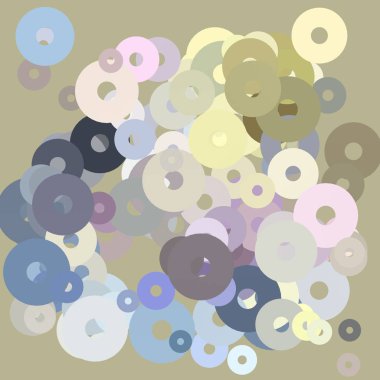 sevimli çiçekler ile soyut arka plan