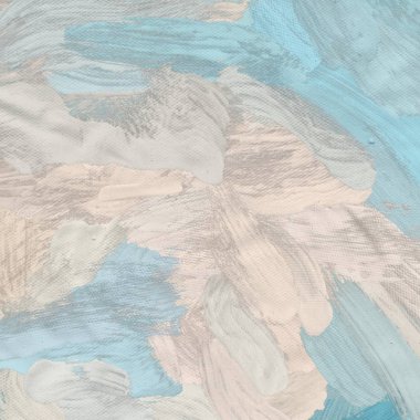 Tuval el yapımı yağlıboya. Renkli doku. Fırça darbeleri. Renkli görüntü. Modern sanat. Çağdaş sanat.