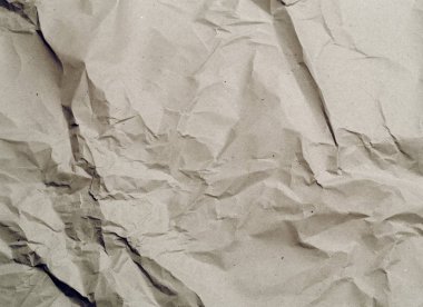 Buruşmuş kağıt dokusu arkaplanı.