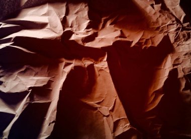 Soyut buruşturulmuş kağıt doku arka planı