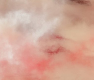 Taranmış Boyalı Soyut Arkaplan