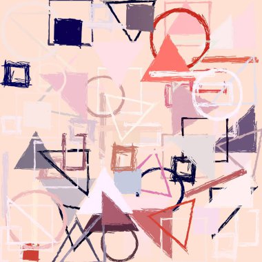 modern soyut geometrik desen arka plan