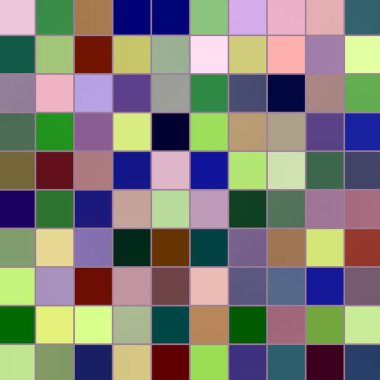 Geometrik desenlerle soyut sanat dokusu