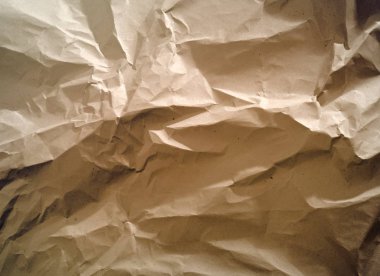 Soyut buruşturulmuş kağıt doku arka planı