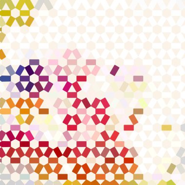 Renkli noktalı soyut arkaplan