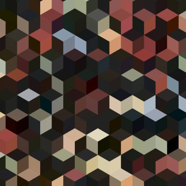 Geometrik desenlerle soyut sanat dokusu
