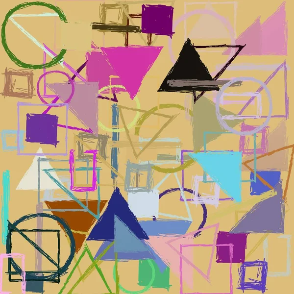 modern soyut geometrik desen arka plan