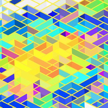 Geometrik desenli soyut doku