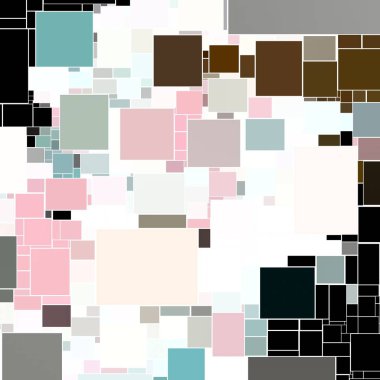 Soyut sanat dokusu. Kareler ile renkli doku. Modern sanat eserleri. Renkli görüntü