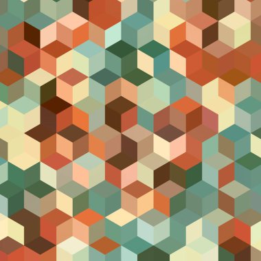 Geometrik desenlerle soyut sanat dokusu