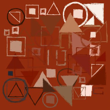 Geometrik desenli soyut arkaplan