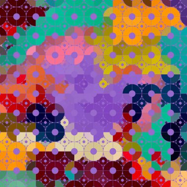 modern soyut geometrik desen arka plan