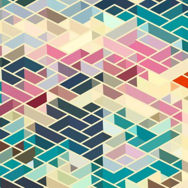 Geometrik desenli soyut arkaplan