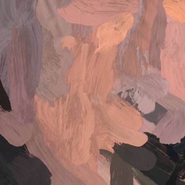 Tuval el yapımı yağlıboya. Renkli doku. Fırça darbeleri. Renkli görüntü. Modern sanat. Çağdaş sanat.