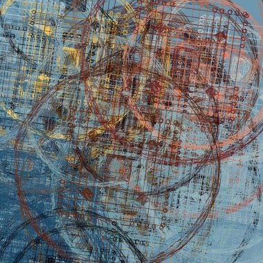 metin için alanı olan grunge arkaplanı