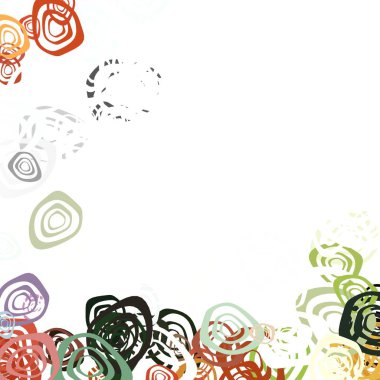 Renkli çiçek doku arka plan 