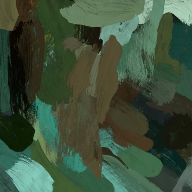 Tuval el yapımı yağlıboya. Renkli doku. Fırça darbeleri. Renkli görüntü. Modern sanat. Çağdaş sanat.